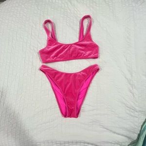 Pacsun swim set! Looks like Triangle and size: small